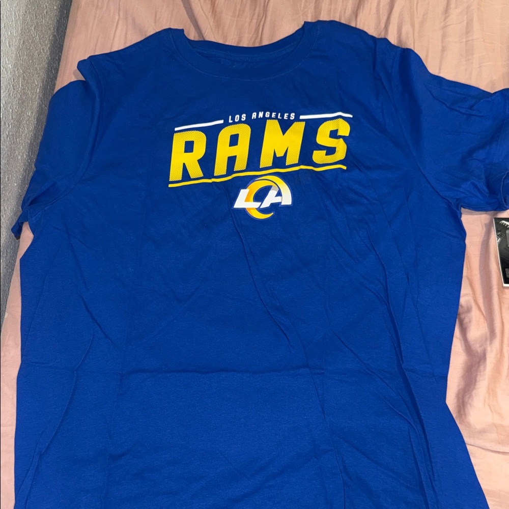 NFL Los Angeles Rams Blue Short Sleeve Tee